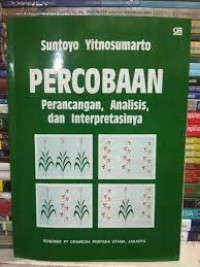 Image of Percobaan : Percancangan, Analisis, dan Interpretasinya