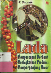 Image of Lada: mempercepat berbuah, meningkatkan produksi,, memperpanjang umur.