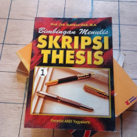 Image of Bimbingan Menulis Skripsi Thesis Jilid 1