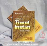 Image of Formulasi Tiwul Instan Tinggi Protein