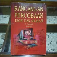 Image of Rancangan Percobaan Teori dan Aplikasi