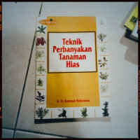 Image of Teknik perbanyakan tanaman hias