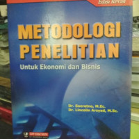 Image of Metodologi Penelitian untuk ekonomi dan bisnis