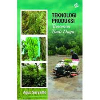 Image of Teknologi produksi tanaman budidaya